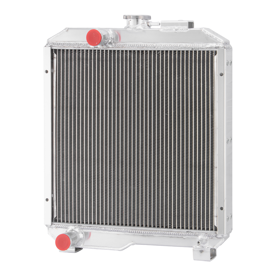 ASI Performance 2-Row Aluminum Tractor Radiator For Ford New Holland Model 1715 SBA310100630