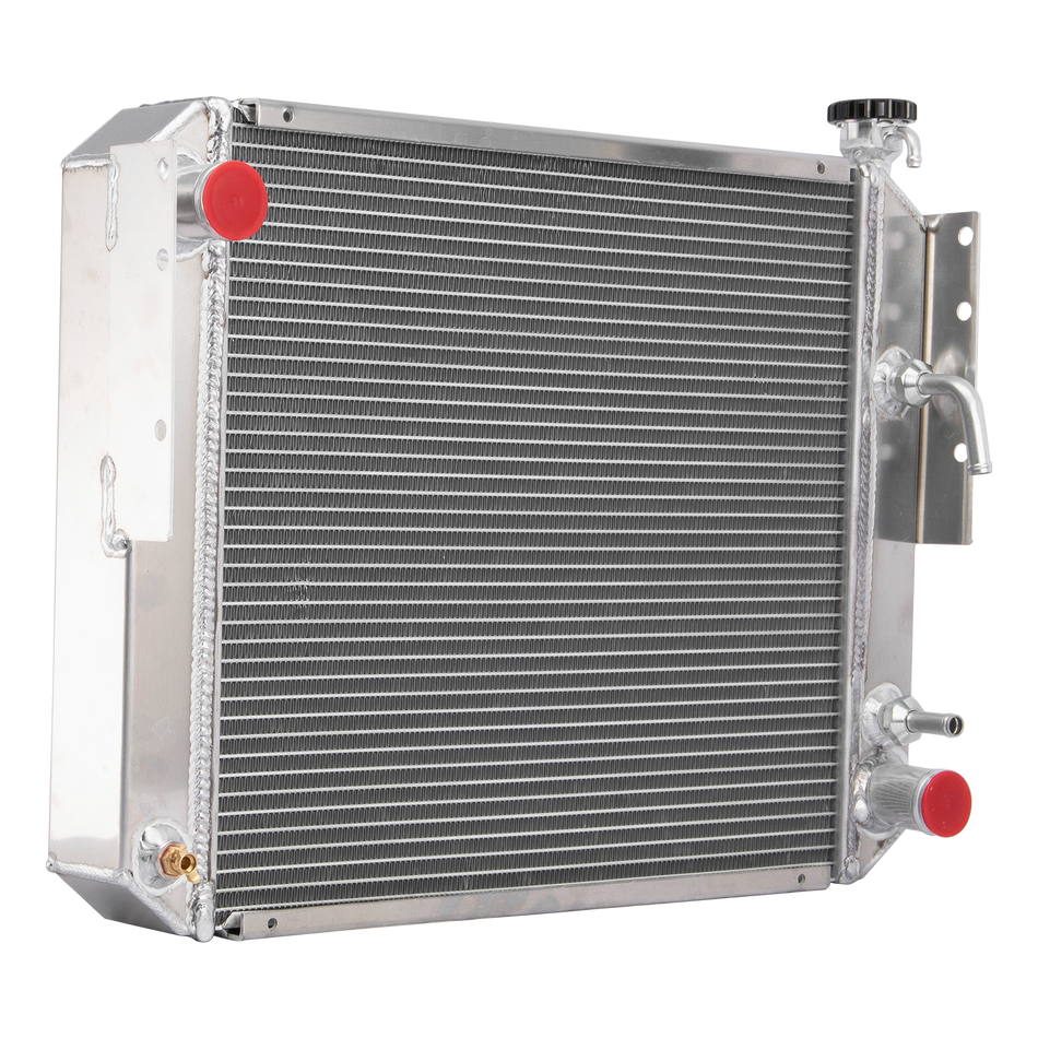 ASI Performance 4 Row Aluminum Forklift Radiator For Hyster Yale Replacement 1329169