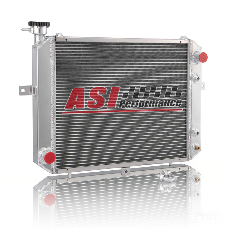 ASI Performance Aluminum 3 Row Radiator For Komatsu Allis Kalmar Forklift 8761212 3EB04A5111T