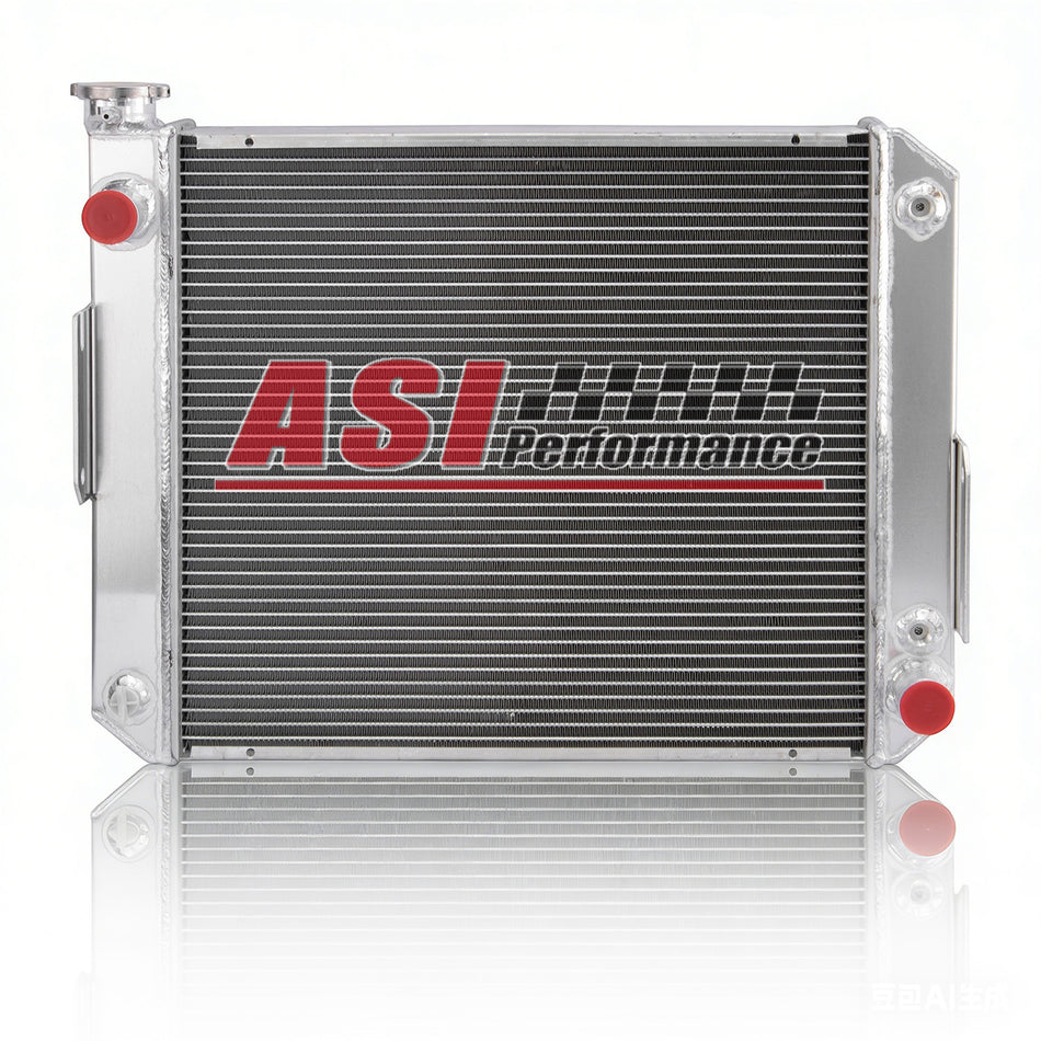 ASI Performance 3-Row Radiator Fit Hyster Yale Forklift H45-65XM 2.6L/Perkins 2.4 Isuzu GM 3.0L