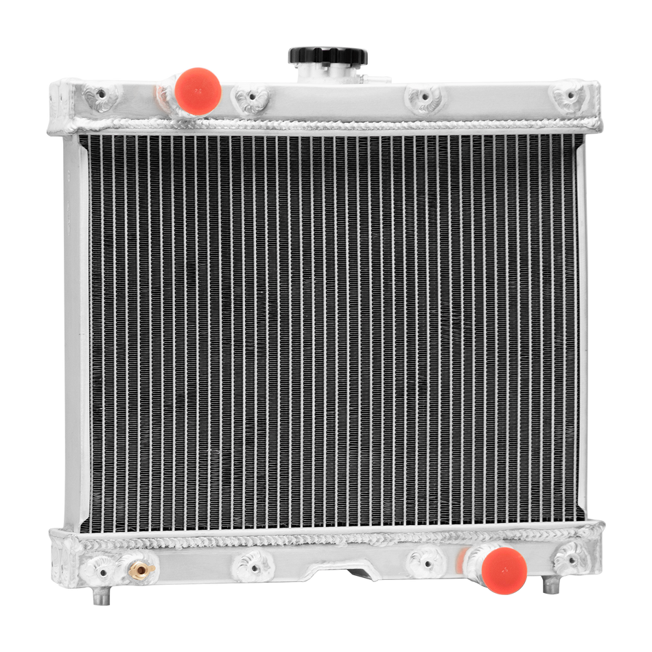ASI Performance 4 ROW Aluminum Radiator For John Deere 1023E 1025R 1026R 2025R LVA16455 Tractor