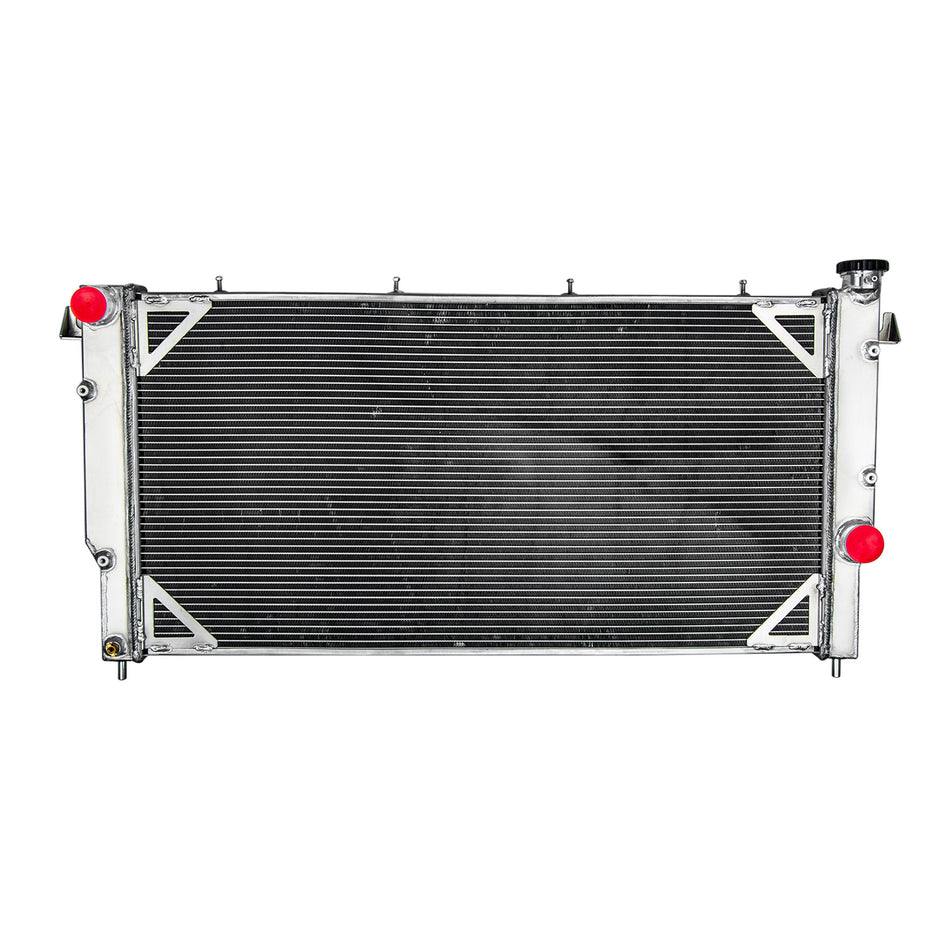 ASI Performance 4 Row Aluminum Radiator For 94-2002 97 Dodge Ram 2500 3500 Cummins 5.9L Diesel