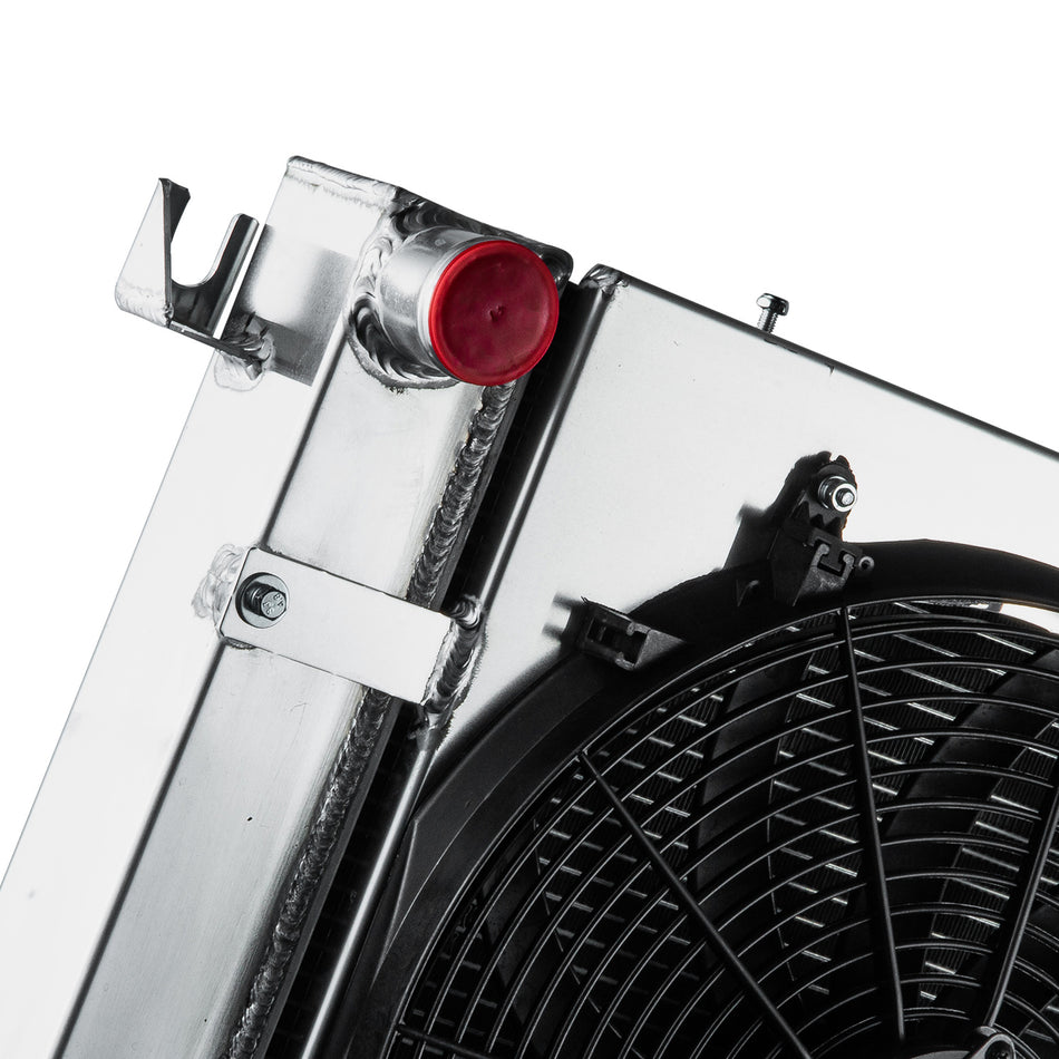 ASI Performance 4 Row Radiator Shroud Fan For 1994-2002 Dodge Ram 2500 3500 5.9L Cummins MT