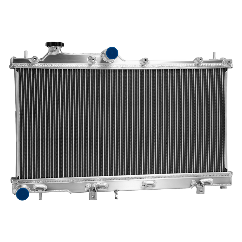ASI Performance 2Row Aluminum Radiator Fits 2014-2018 2015 2016 Subaru Forester 2.5L SU3010658
