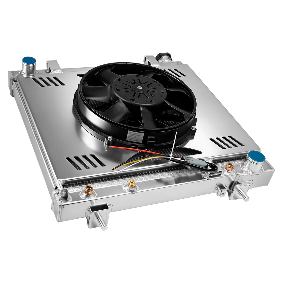 TSM 3 Row Radiator+Shroud Brushless Fan For 2005-11 Dodge Ram Dakota ST SXT SLT.