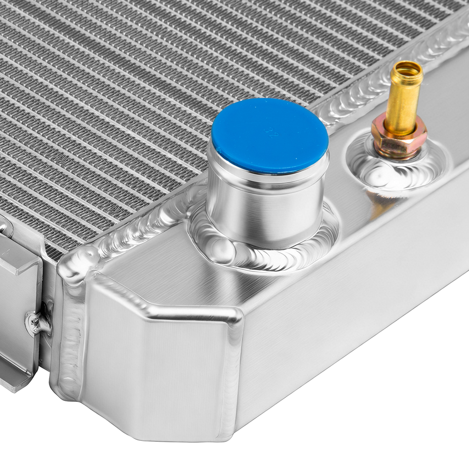 ASI Performance 3Row ALUMINUM RADIATOR FOR 1987-2006 JEEP WRANGLER TJ YJ 2.4 2.5L 4.0L 4.2L L6.