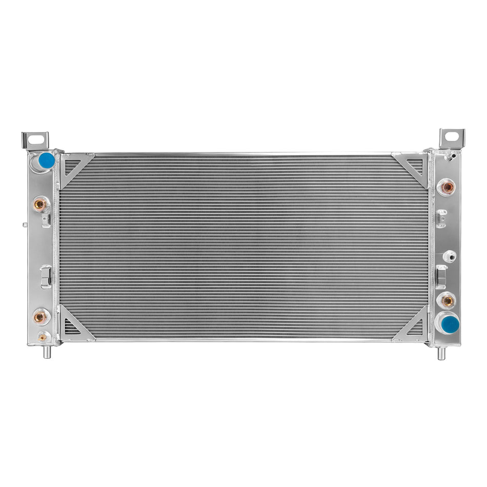 TSM 3Row Radiator FOR 2001-2002 Chevy Silverado GMC Sierra 2500 3500 8.1L