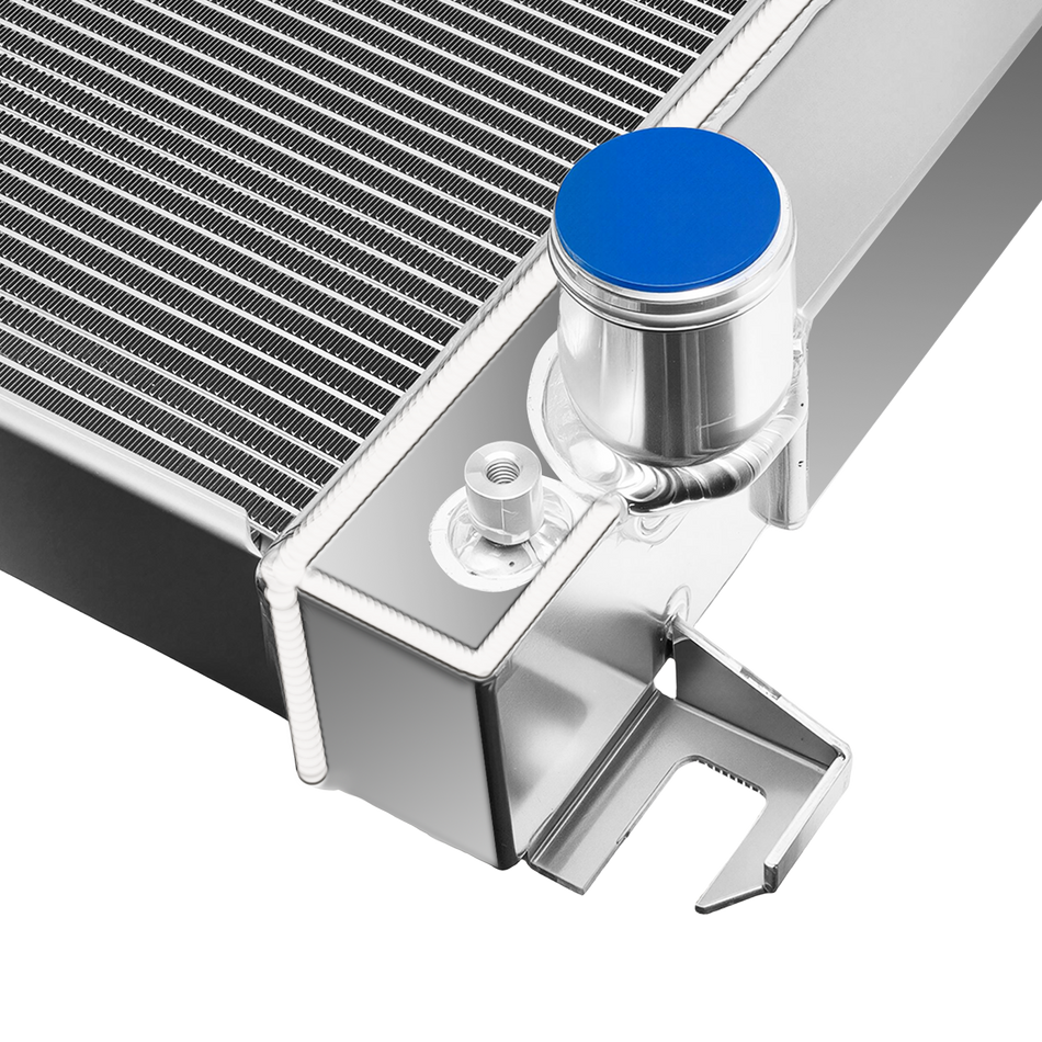 ASI Performance 4 Row Aluminum Radiator FFor 2003-2010 Dodge Ram Cummins 2500 3500 5.9L 6.7L