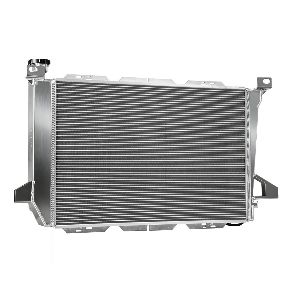 ASI Performance TSM 4 Row Radiator Shroud Brushless Fan Fit Ford F150 F250 350 Bronco 1985-1996
