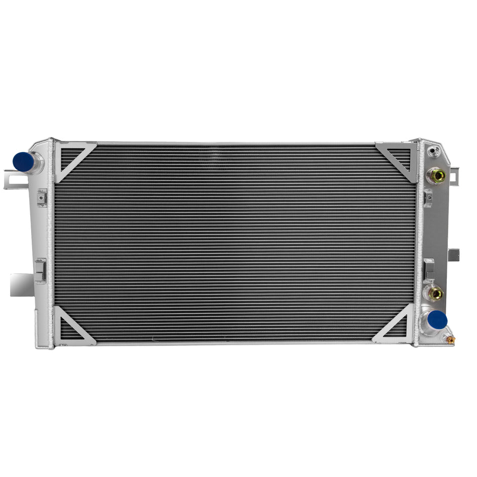 ASI Performance 4Row Radiator Fit 2001-05 Chevy Silverado GMC 2500 HD 3500 HD 6.6L Duramax TSM