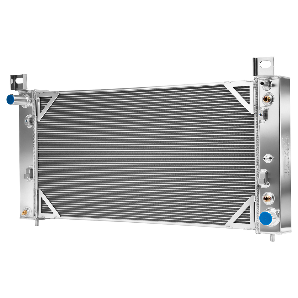ASI Performance 34" 4ROW Aluminum Radiator For 1999-2014 Chevy Silverado 1500 2500 HD 4.3L-6.0L