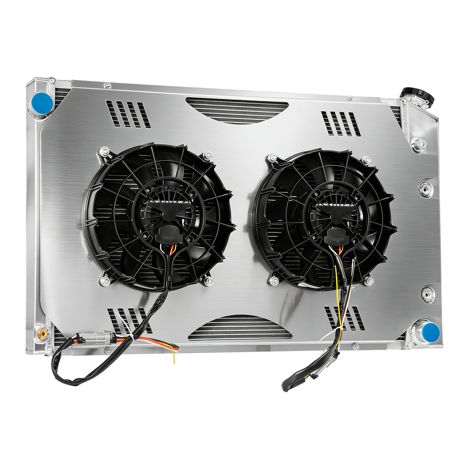 ASI Performance TSM 4 Row Radiator Shroud Fan Fit Chevy GMC C/K C10 C20 K20 K30 C2500 1973-1987