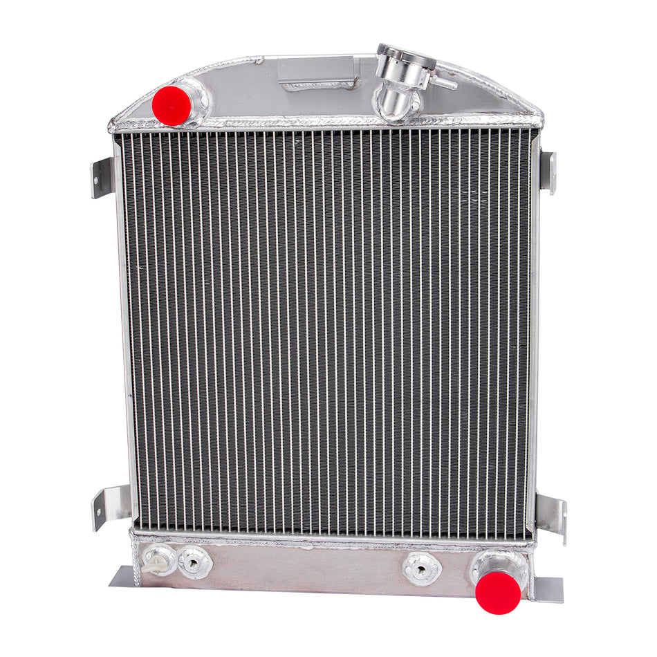 ASI Performance 3 Row Aluminum Radiator for 30-1931 Ford Model A Chevy V8 Engine CC1009