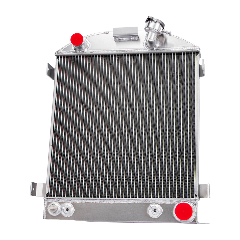 ASI Performance 3 Row Aluminum Radiator for 30-1931 Ford Model A Chevy V8 Engine CC1009