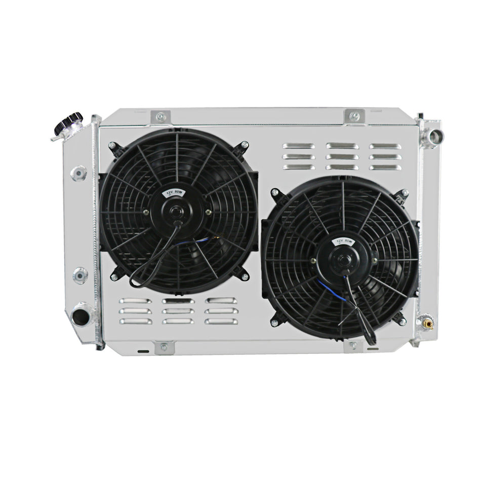 ASI Performance 3 Row Radiator&Shroud Fan for Ford Mustang GT LX 5.0L V8 GAS 1979-1993