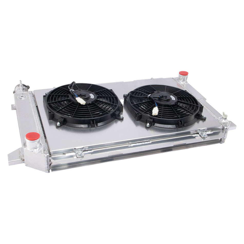 ASI Performance 3 Row Radiator Shroud Fan For 1985-1997 Ford Bronco F150 F250 F-350 5.8L,7.5L V8