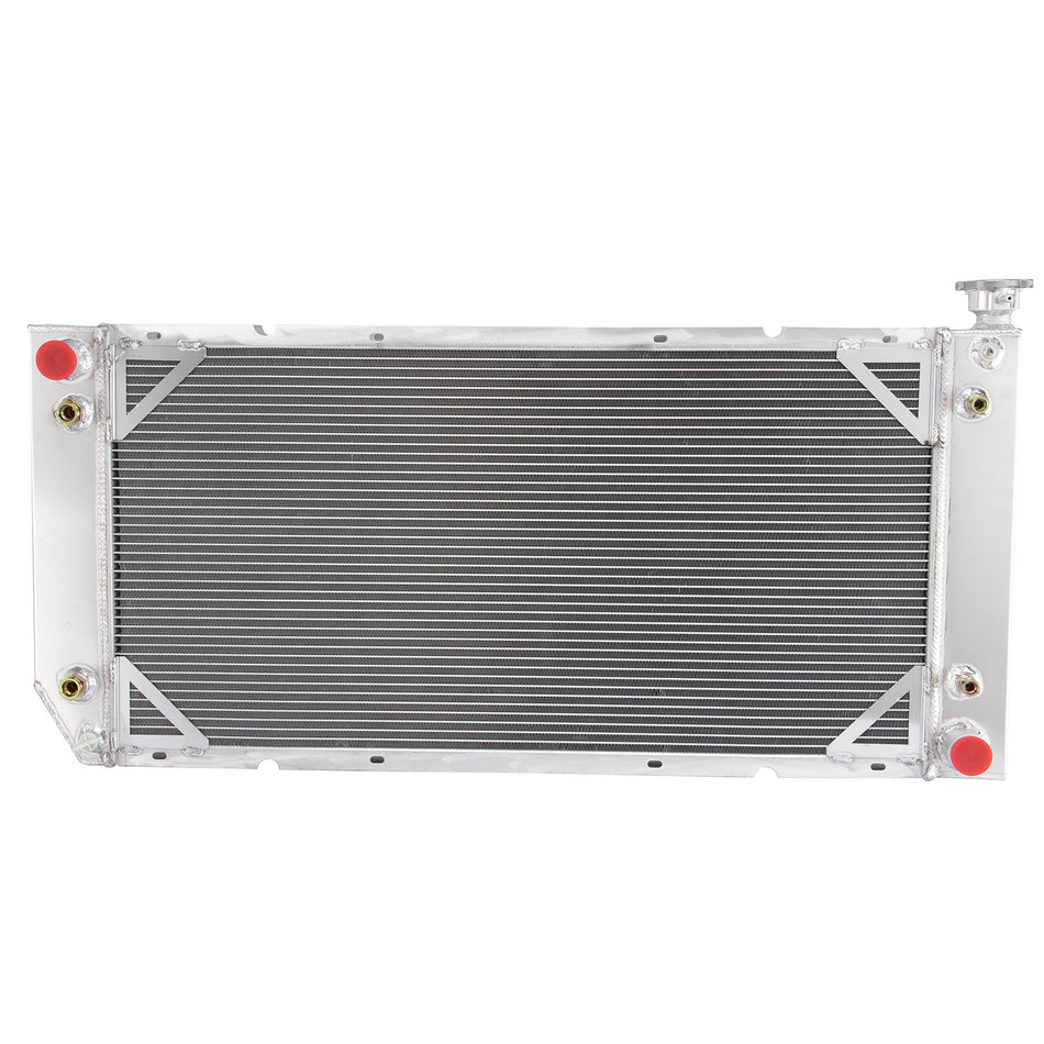 ASI Performance 3 Row 34'' Radiator For 1988-00 Chevy GMC C/K 1500 2500 3500 Tahoe Yukon 5.0L AT