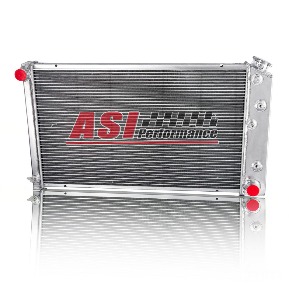 ASI Performance 3 Row Aluminum Radiator for Chevy 1968-73 Chevelle/1971-90 El Camino 5.0L V8