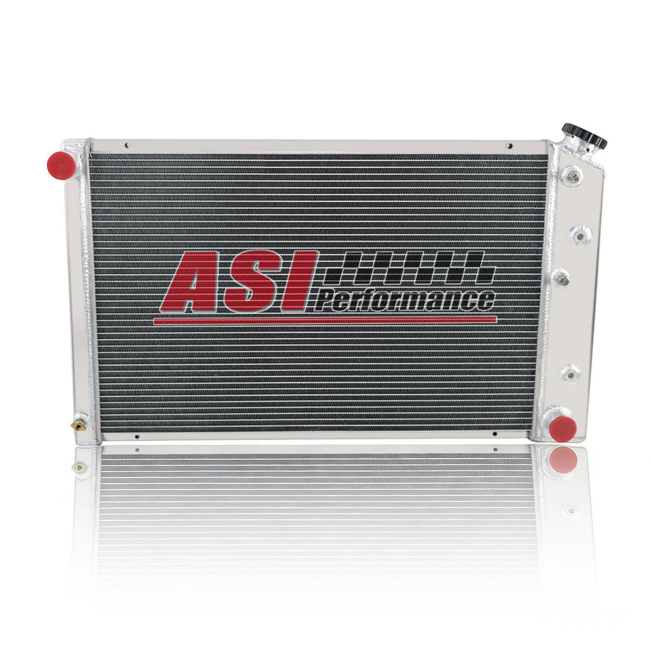 ASI Performance 3 Row Aluminum Radiator For 1973-1986 Chevy/GMC C/K C10 20 30 Pickup Suburban