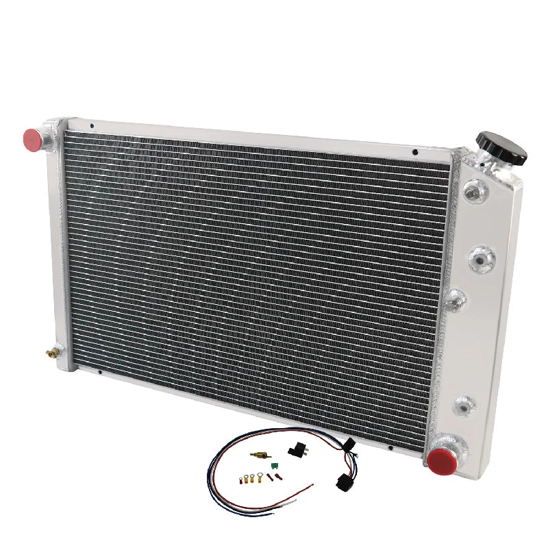 ASI Performance 3 Row Radiator with Shroud and Fan Fits 1978-88 Monte Carlo El Camino Regal Cutlass G-Body