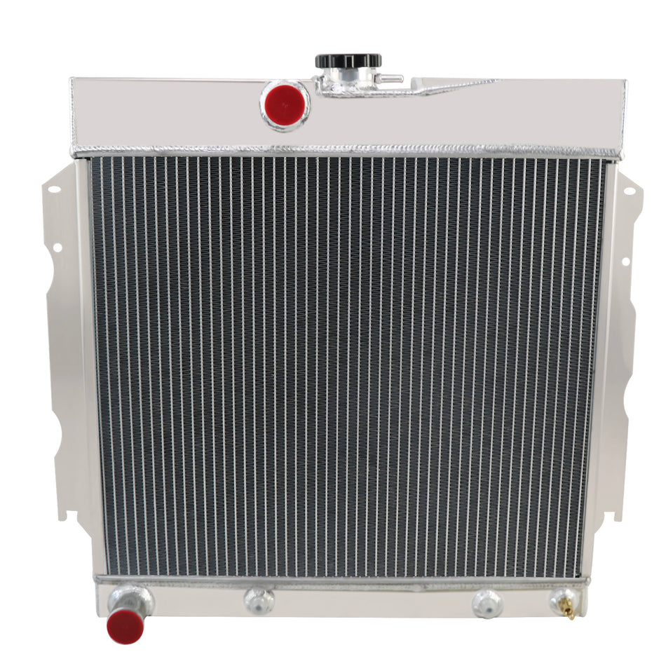 ASI Performance 3-Row Aluminum Radiator For 1963-1969 66 Dodge Charger Dart Mopar Coronet Polara