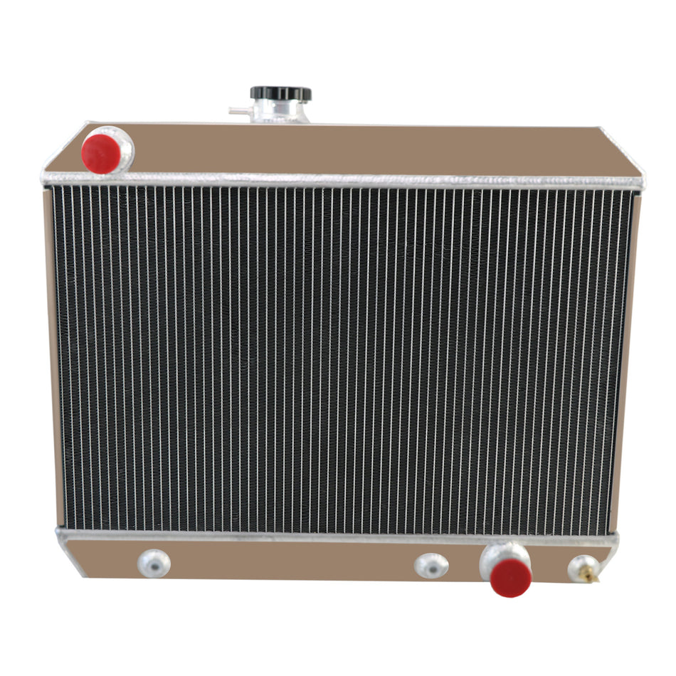 ASI Performance 3 Row Aluminum Radiator For 64-1967 65 Pontiac Le-Mans Tempest GTO 3.8L 6.6L V8
