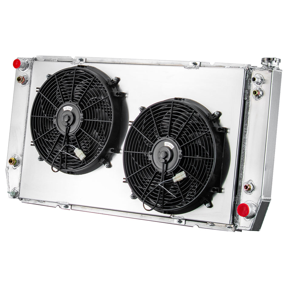 ASI Performance 3 Row Radiator Shroud Fan For Chevy/GMC C/K 2500 3500 7.4L V8 1988-2000 1999