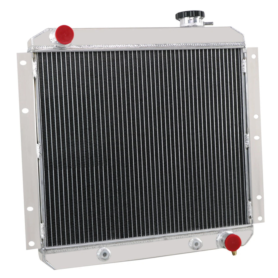 ASI Performance 3 Row Aluminum Radiator For 1958-1984 Toyota Land Cruiser FJ40 4.6L 3.9L L6