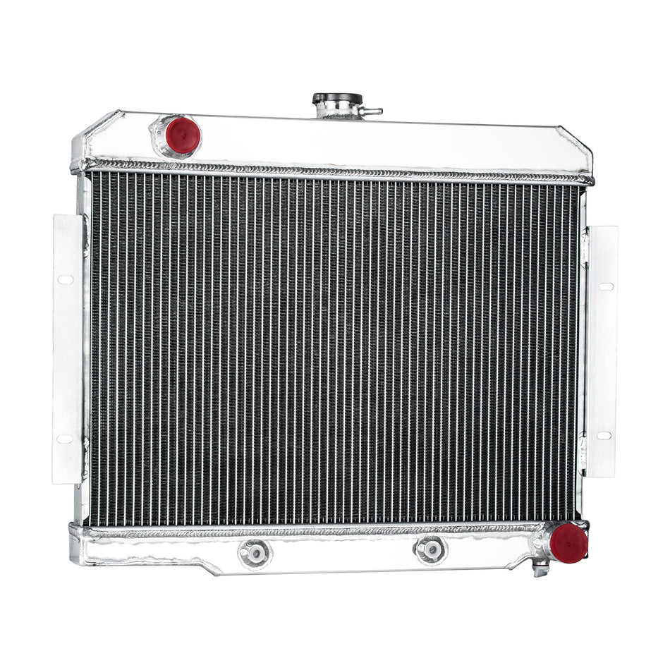 ASI Performance 3 Row Aluminum Radiator For 1972-1986 Jeep CJ CJ5 CJ6 CJ7 GM Chevy V8 22"H x 27" W
