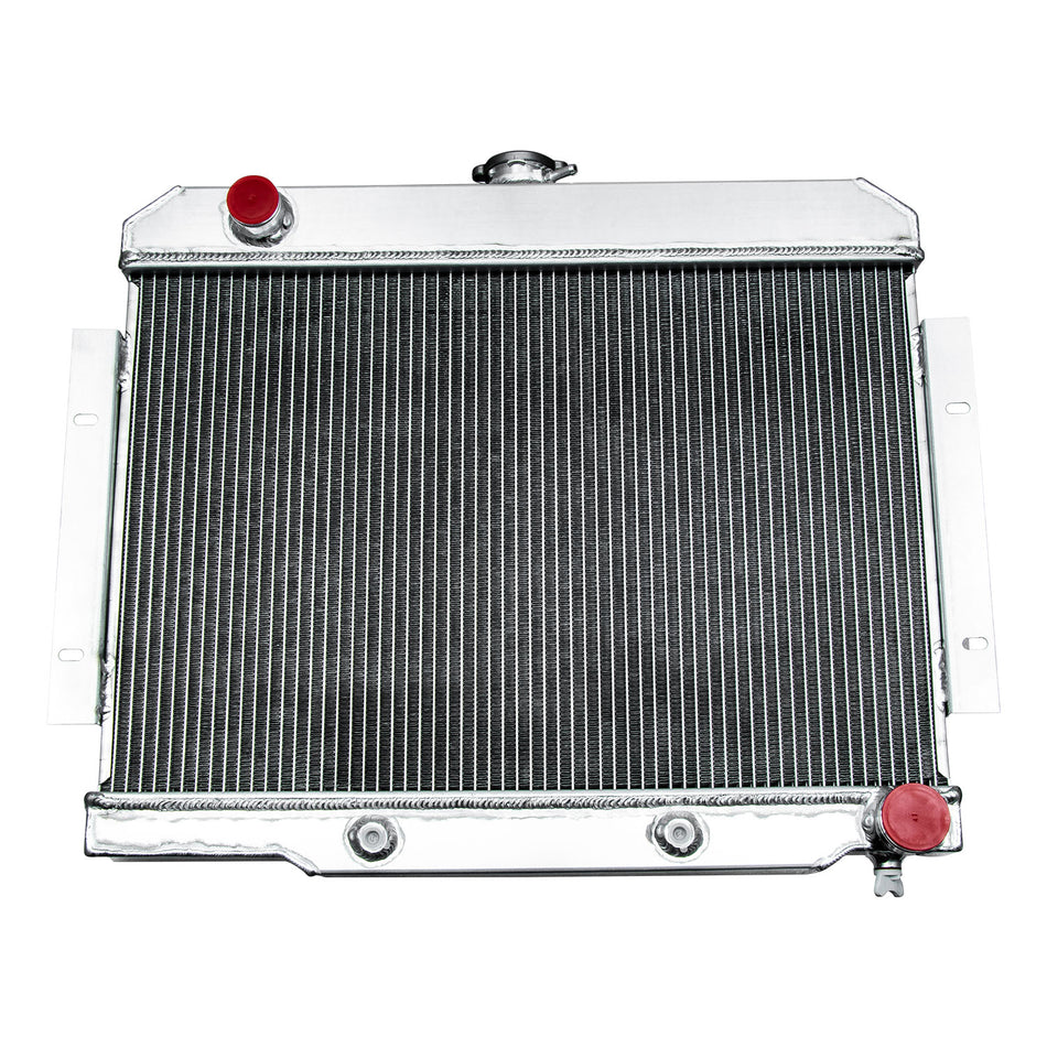 ASI Performance 3 Row Aluminum Radiator For 1972-1986 Jeep CJ CJ5 CJ6 CJ7 GM Chevy V8 22"H x 27" W
