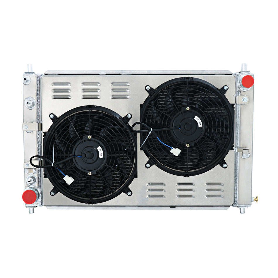 ASI Performance 3-Row Radiator&Shroud Fan For 1997~2004 Ford Mustang GT SVT Cobra 4.6L 5.4L V8