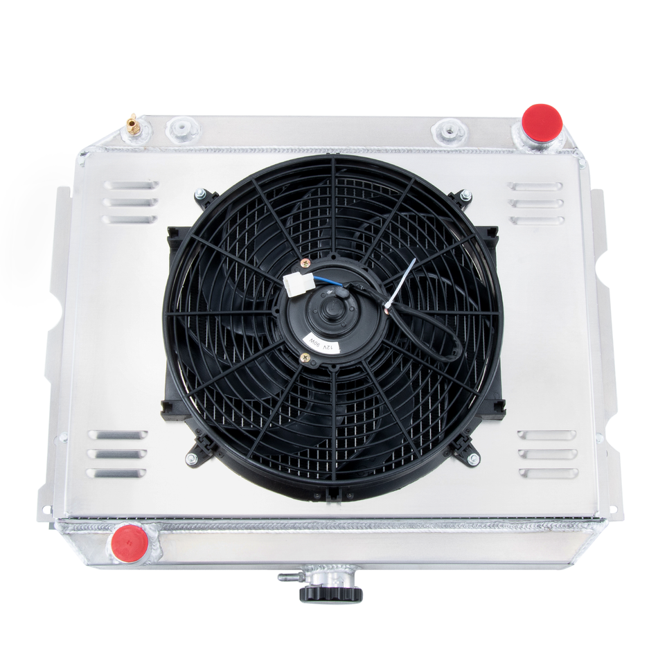 ASI Performance 3 Row Radiator Shroud Fan Relay for 1968-1974 Dodge Charger Plymouth 3.7L 7.2L
