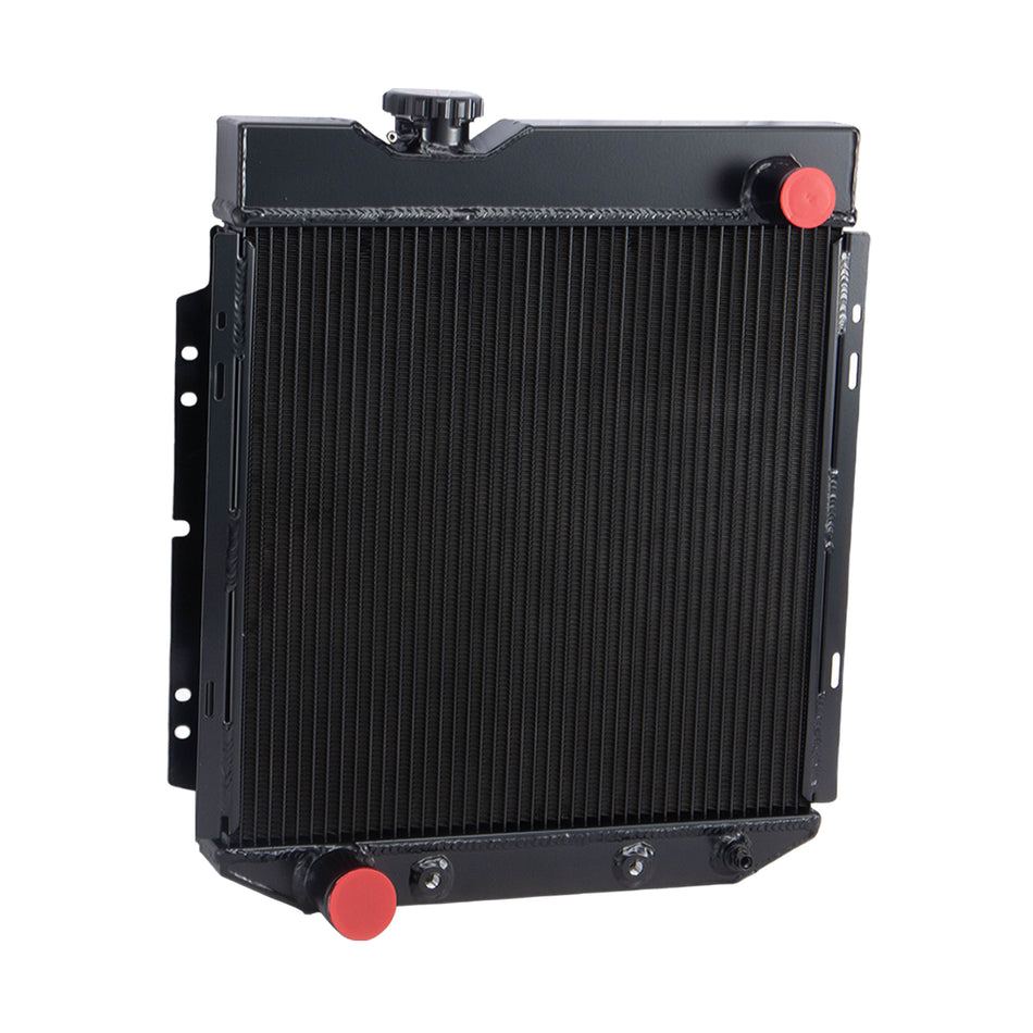 ASI Performance 3-Row Aluminum Radiator Fit 1964~1966 Ford Mustang 5.0L 302ci 351ci V8 AT/MT ASI
