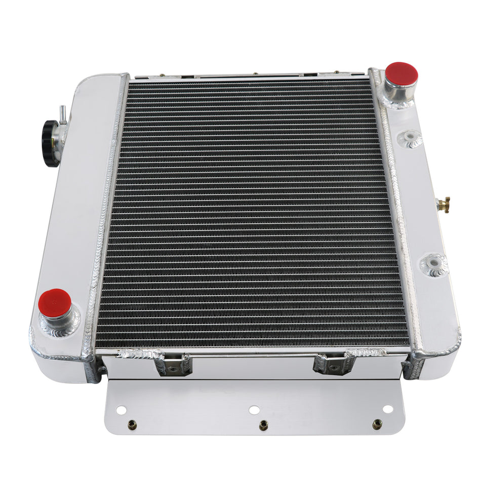 ASI Performance 3 Rows Aluminum Radiator For 1962-1967 65 Chevy Chevrolet Nova II Inline 6Cyl V8