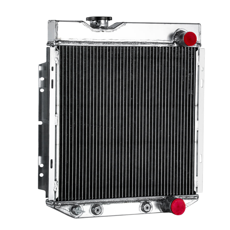 ASI Performance 3 Row Aluminum Radiator For 1960-1966 Ford Mustang Falcon Comet 4.3 4.7 V8 AT