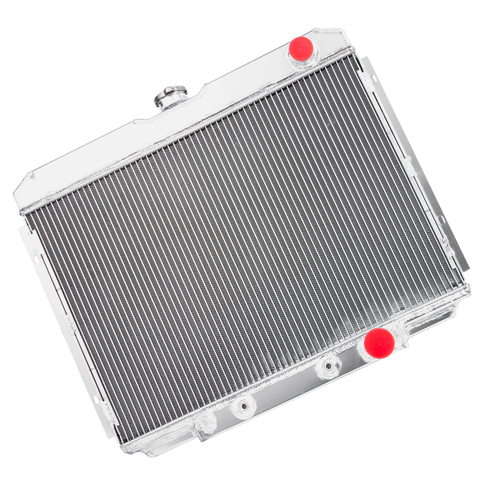 ASI Performance 3-Rows Radiator Fits 1967-1970 Ford Mustang Mercury Cougar V8 24" W Core DPI338
