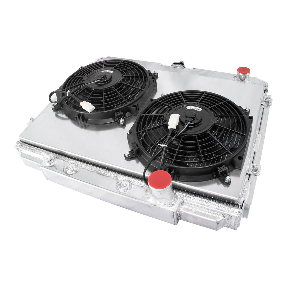 ASI Performance 3 Core Radiator+Shroud Fan for 67 68 69 70 Ford Mustang Mercury Cougar V8 24" W