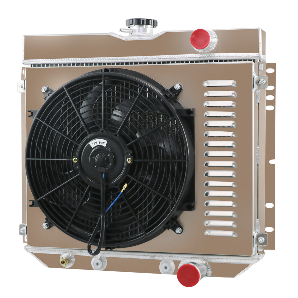 ASI Performance 3ROW Radiator-Shroud Fan For Ford Mustang 1967-1970; Ford Falcon 66-1970 AUS .