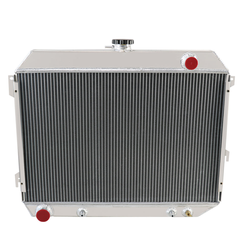 ASI Performance 3 Row Aluminum Radiator Fit 1968-74 Dodge Charger Coronet Plymouth GTX 5.2L 375