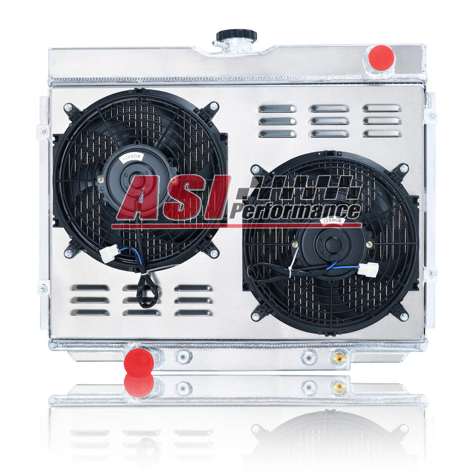 ASI Performance 3 Row Radiator Shroud Fan For 1967-1970 Ford Mustang Mercury Cougar XR7