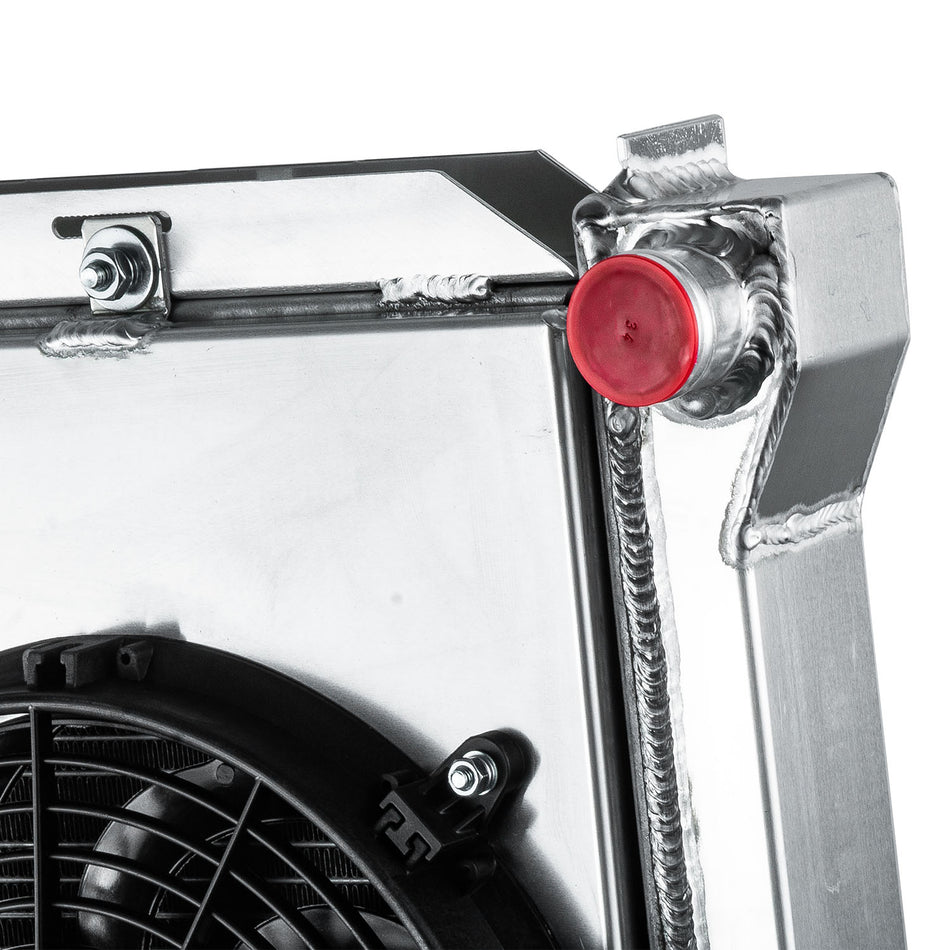 ASI Performance 381 3 Row Radiator Shroud Fan For 1971-1993 Ford Mustang LTD/ Mercury Marquis