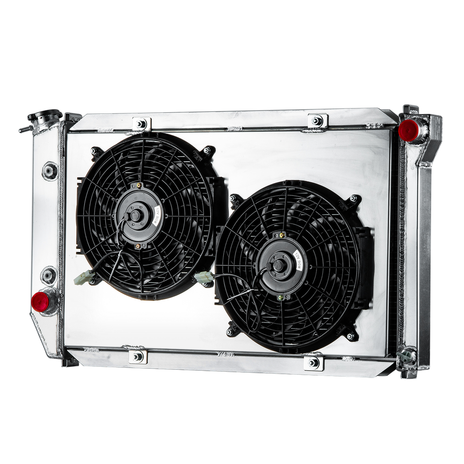 ASI Performance 3 ROW Radiator+Shroud Fan Fits 1972-79,1975 Ford Thunderbird Torino Ranchero AT
