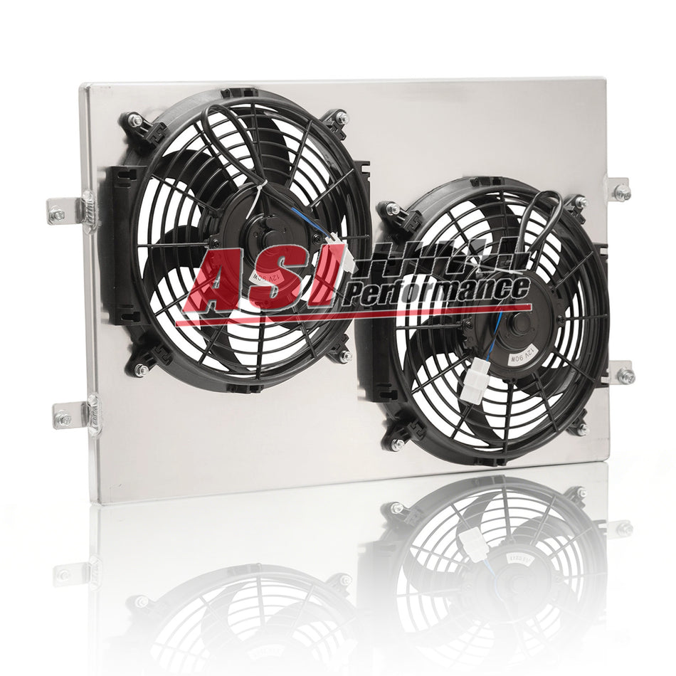 ASI Performance Aluminium Radiator Shroud w/ Fan Fit 58-74 1960 AMC Ambassador Gremlin Hornet