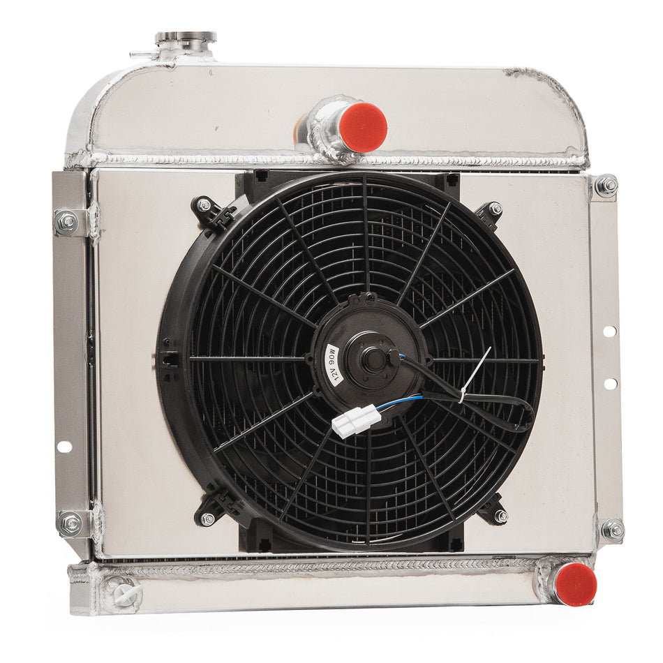 ASI Performance 3 Row Radiator Shroud Fan For 1941-52 Plymouth Concord P11 P15 Deluxe Wagon 3.6L