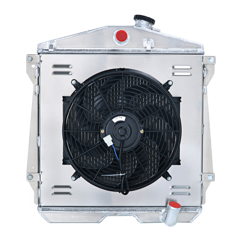 ASI Performance ASI 3 Row Radiator Shroud Fan fit 1943-1948 Chevy Car Sedan Coupe 6Cyl