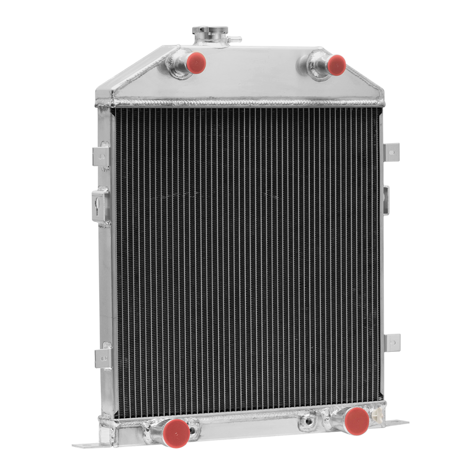 ASI Performance Upgrade 3 Row Radiator For 1942-1948 Ford Deluxe Mercury 3.6 3.7 3.9L Flathead