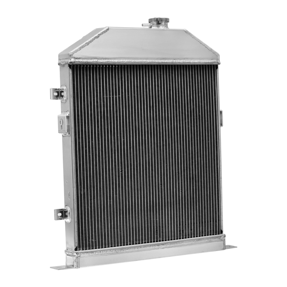 ASI Performance Upgrade 3 Row Radiator For 1942-1948 Ford Deluxe Mercury 3.6 3.7 3.9L Flathead