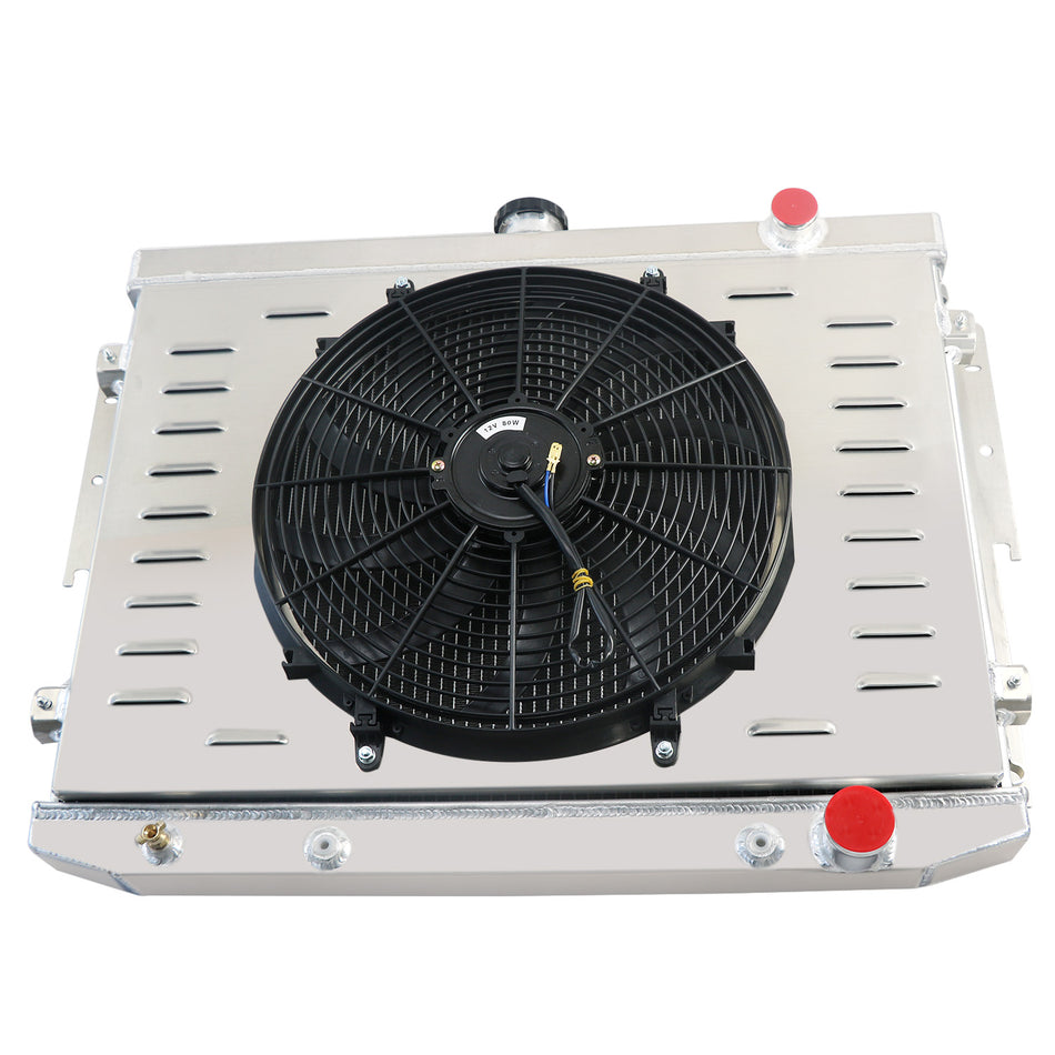 ASI Performance 3 Row Radiator Shroud Fan fit 1973-78 Dodge Charger Chrysler Newport Plymouth AT