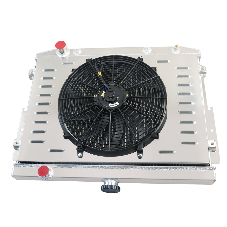 ASI Performance 3 Row Radiator Shroud Fan fit 1973-78 Dodge Charger Chrysler Newport Plymouth AT