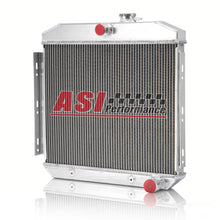 ASI Performance 3 Rows Aluminum Radiator For 1955-57 Chevrolet Belair Del Ray Nomad L6 AT